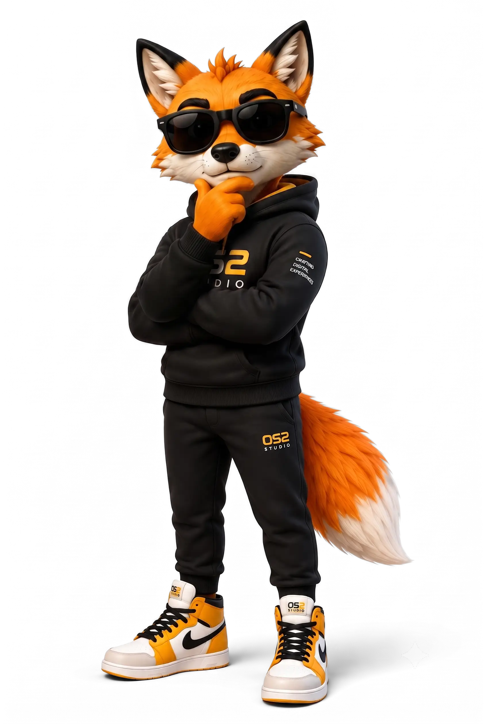 OS2 Studio Contact Fox Mascot