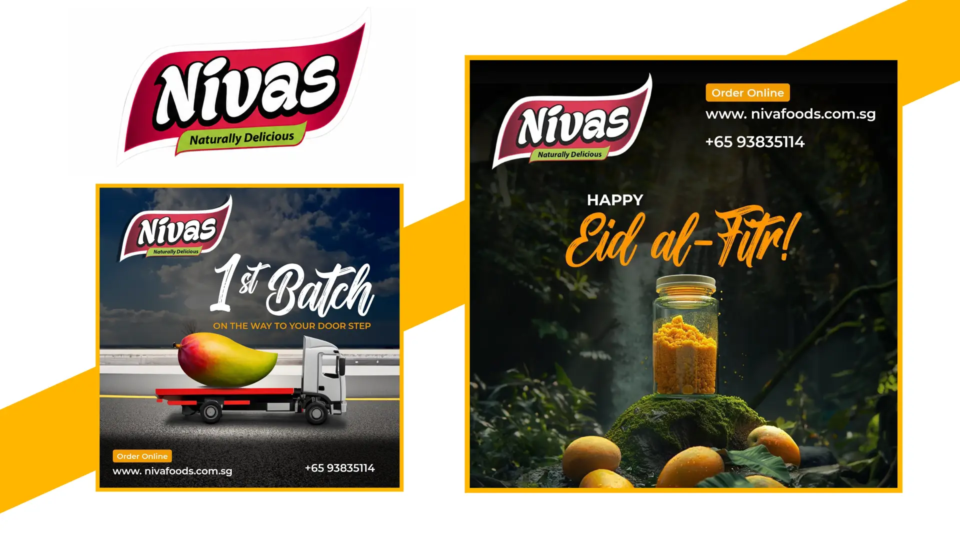 Nivas Foods Eid al-Fitr mango campaign creative