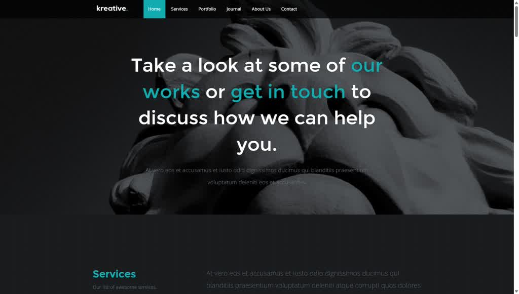 Agency Template 31 Website Template - OS2 Studio