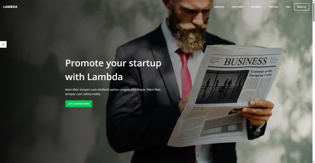 Corporate Template 34 Website Template - OS2 Studio