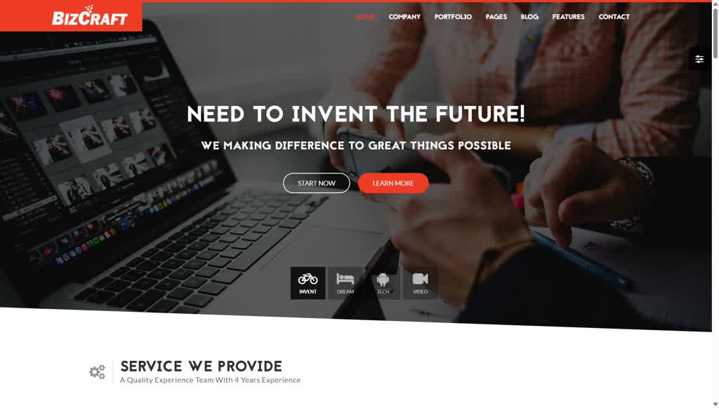Corporate Template 7 Website Template - OS2 Studio