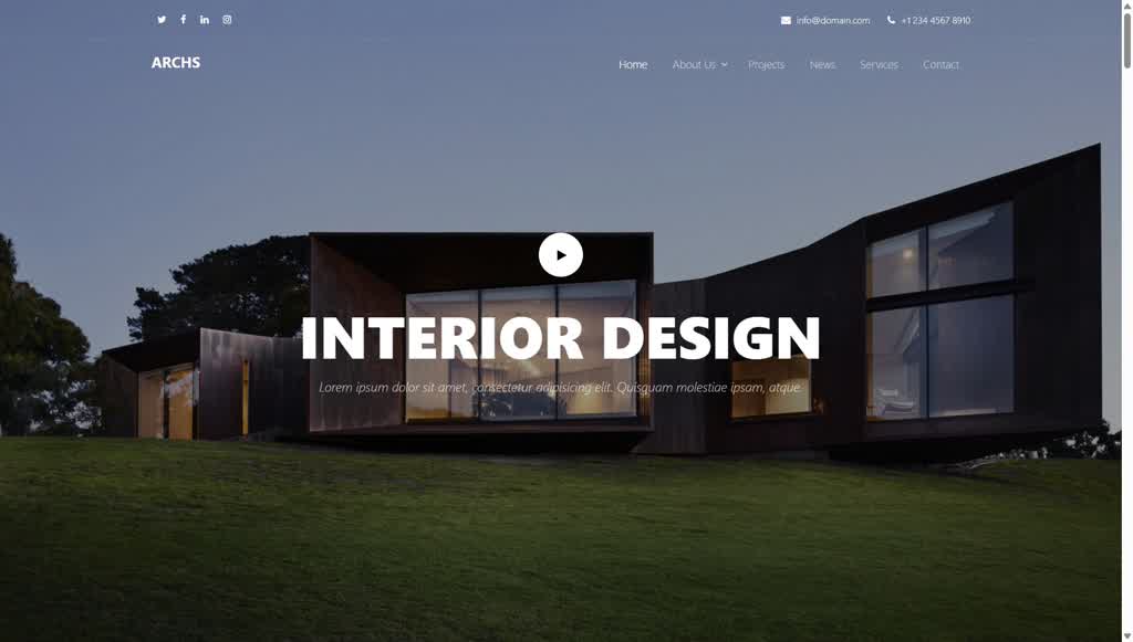 Portfolio Template 4 Website Template - OS2 Studio